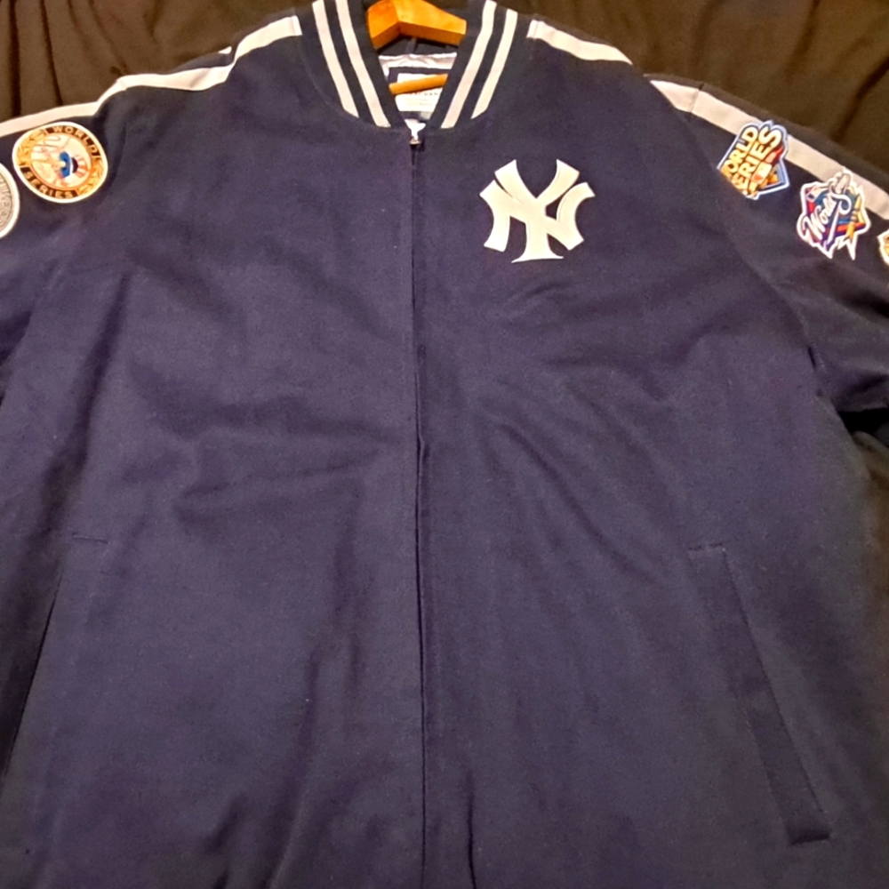 New yankees rare 4xl authentic baseball jacket championship series